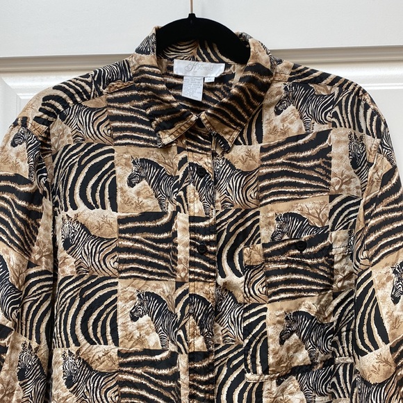 Vintage Pure Silk Blouse - Picture 2 of 6